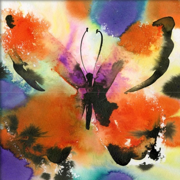Original Watercolor Butterfly Painting, Kathy Morton Stanion - Butterfly Song 2 - Picture 2 of 2
